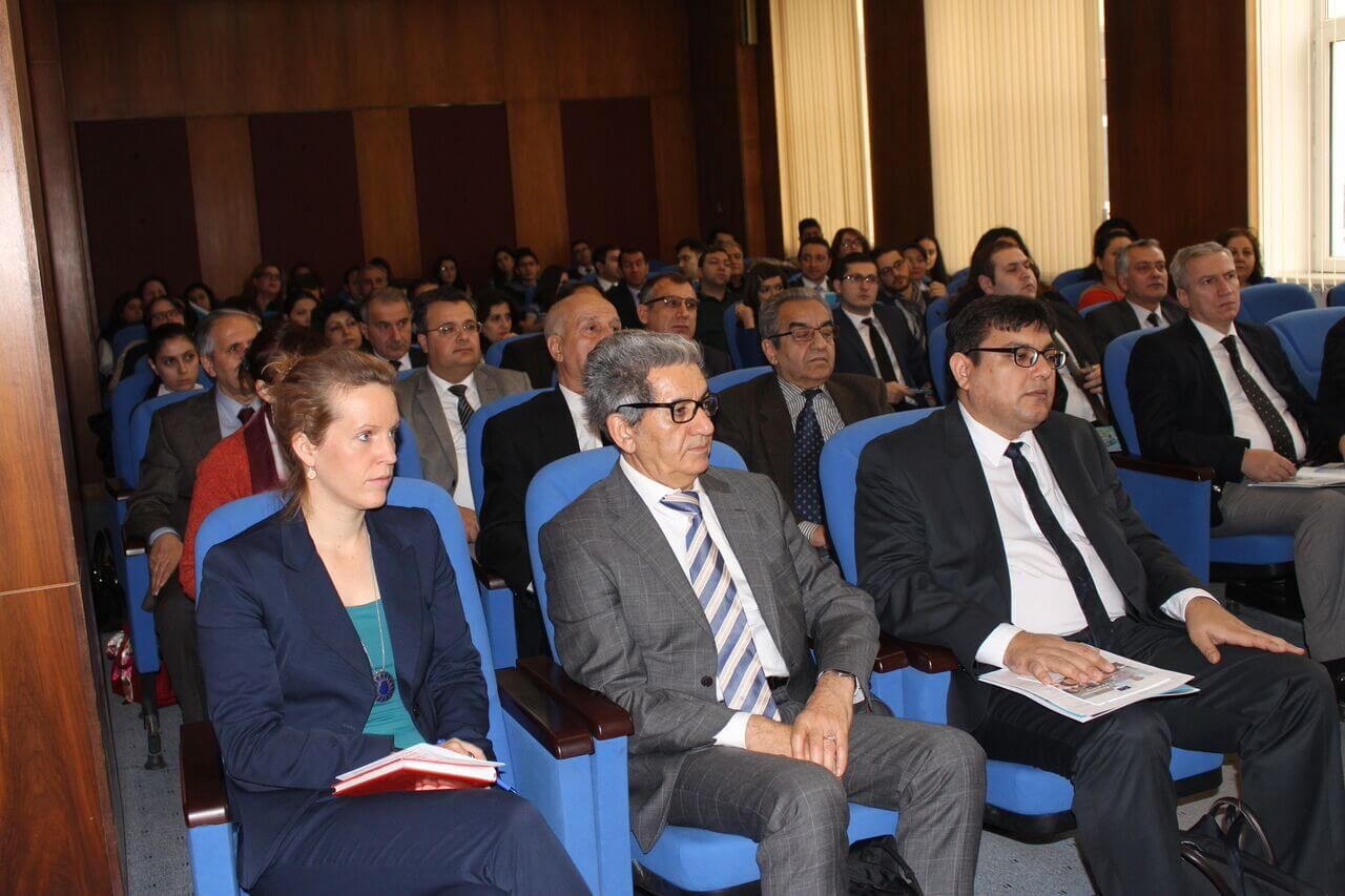 16 Deceber 2015, Erasmus+ INFORMATION Day at Azerbaijan State Oil and Industry University ,in Baku , Azerbaijan.